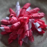 143 Pink and White stitched Korker