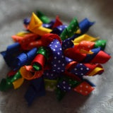 195 multi color swiss dot korker