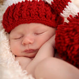Finley in Red and White Our signature hat
