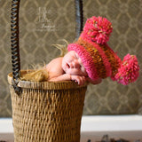 Zoe in hot pink and orange