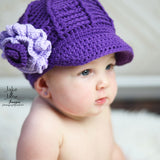 Frannie in Purple