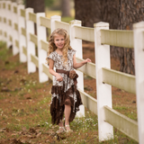 The Shaniah in brown damask