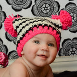 Zoe in Hot Pink Zebra